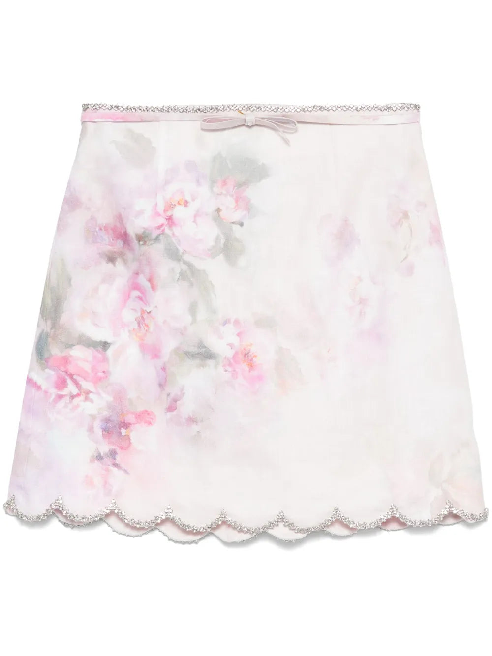 ZIMMERMANN Crush mini skirt