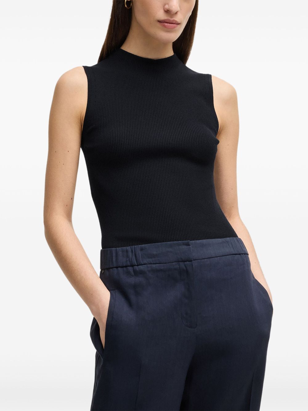 BOSS ribbed tank top - Image 3