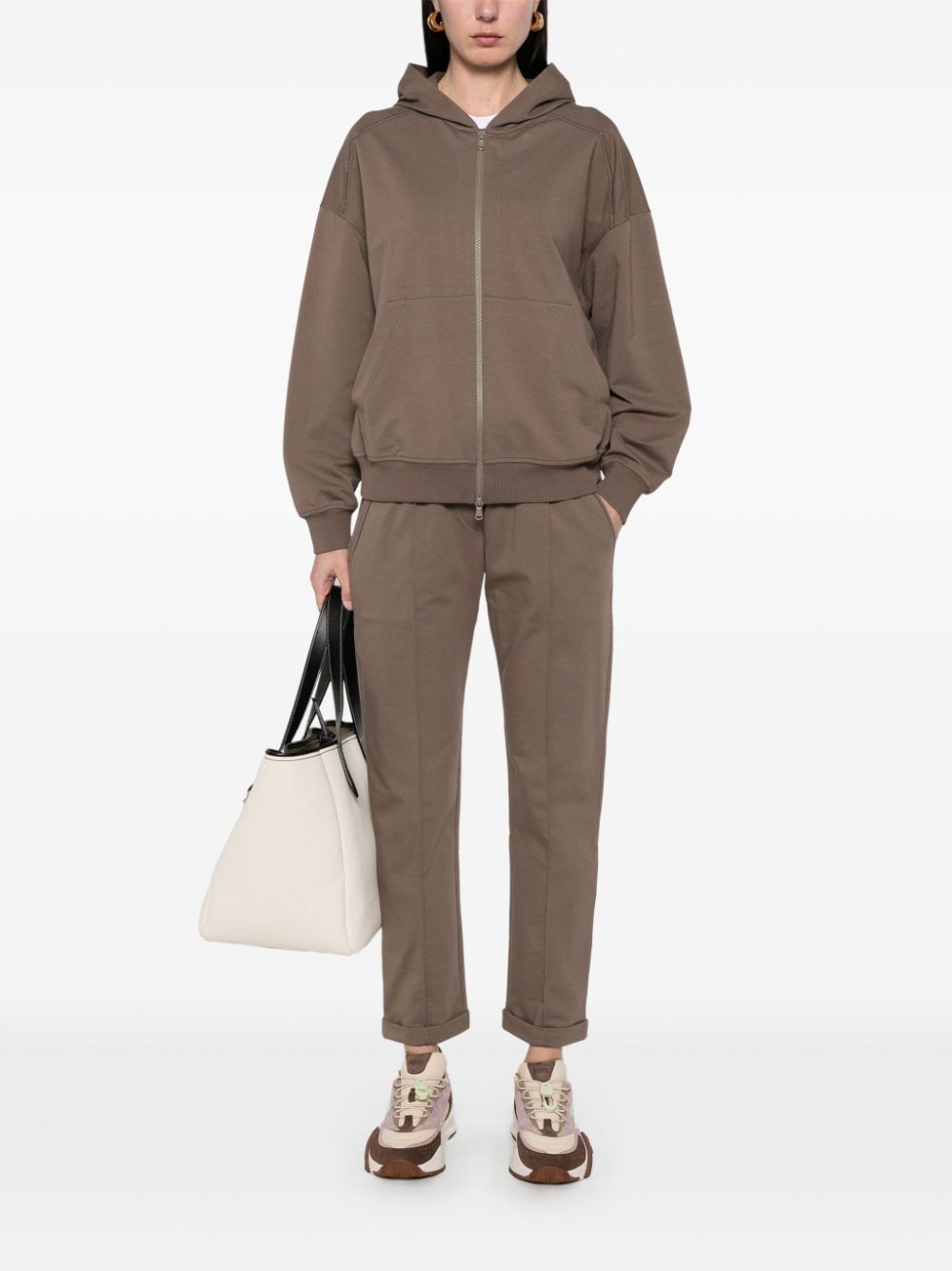 Brunello Cucinelli  Monili-detail hoodie