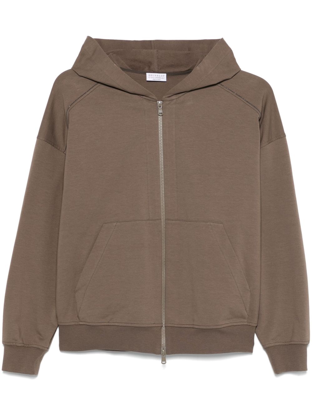Brunello Cucinelli  Monili-detail hoodie