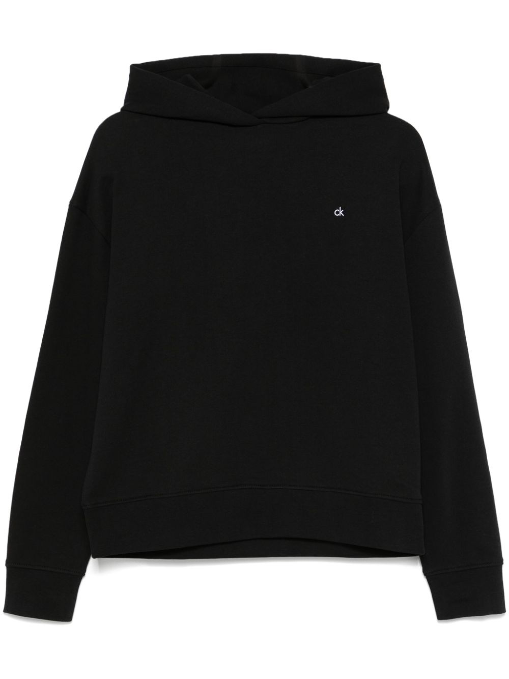 Calvin Klein  logo-embroidered hoodie