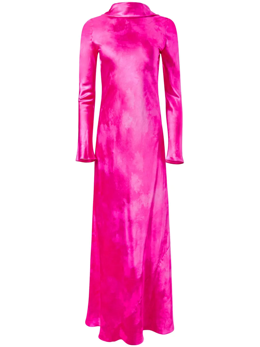 Alejandra Alonso Rojas  cowl-back silk gown
