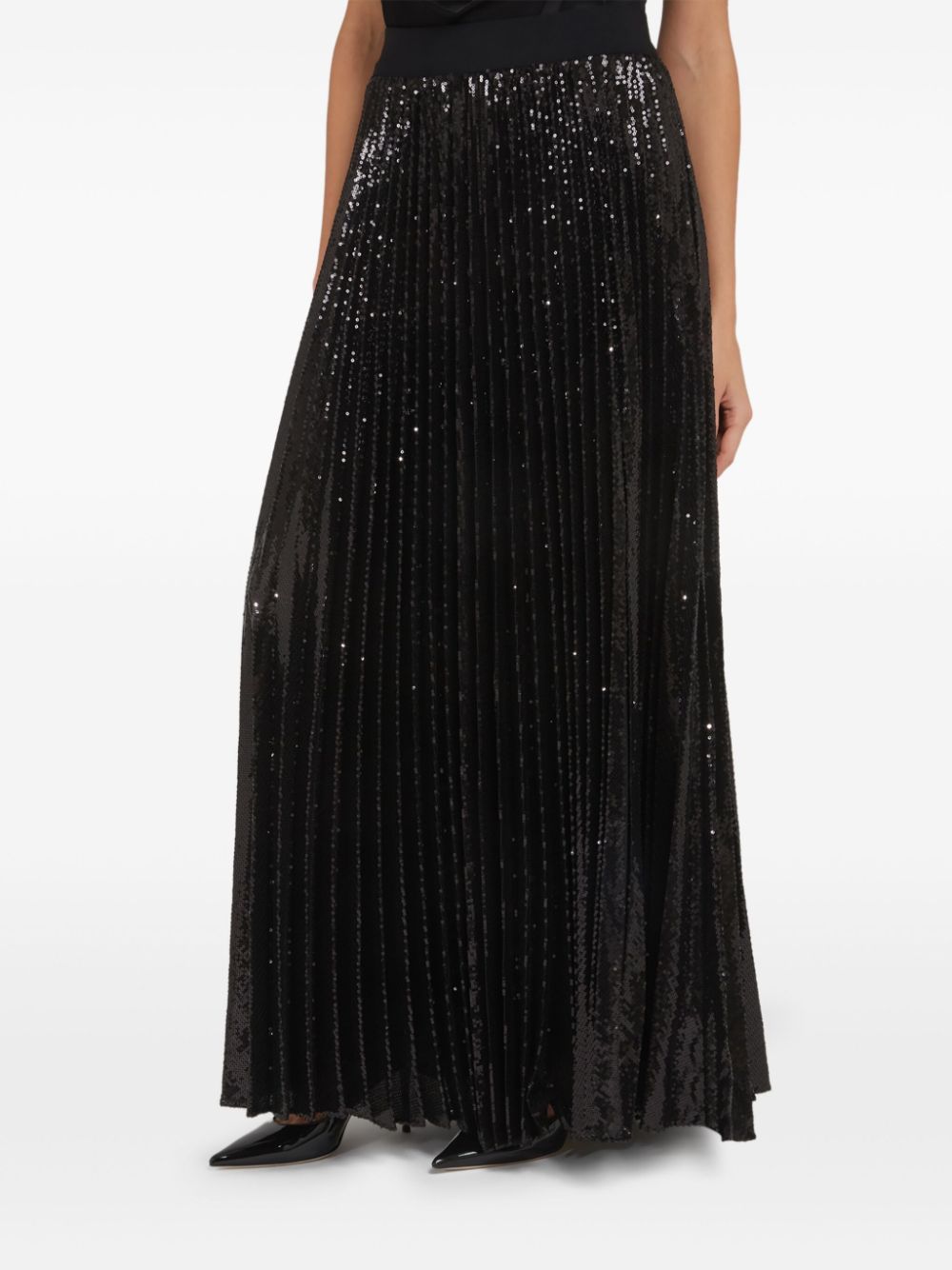 alice + olivia sequinned maxi skirt - Image 2