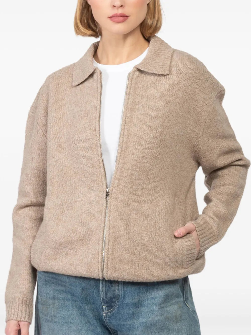 Aya Muse  zip-up cardigan