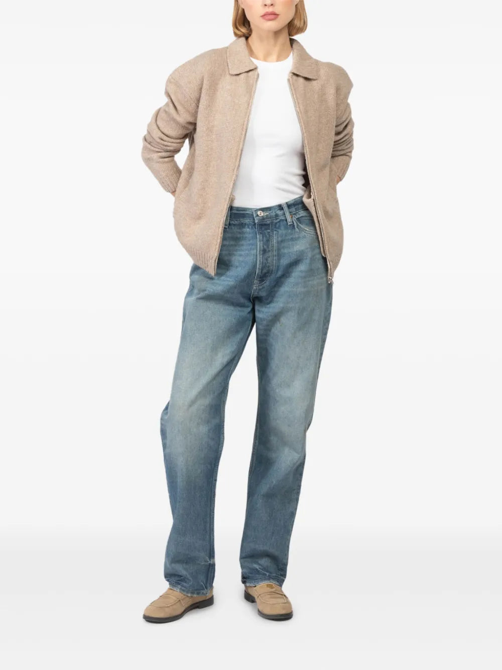 Aya Muse  zip-up cardigan