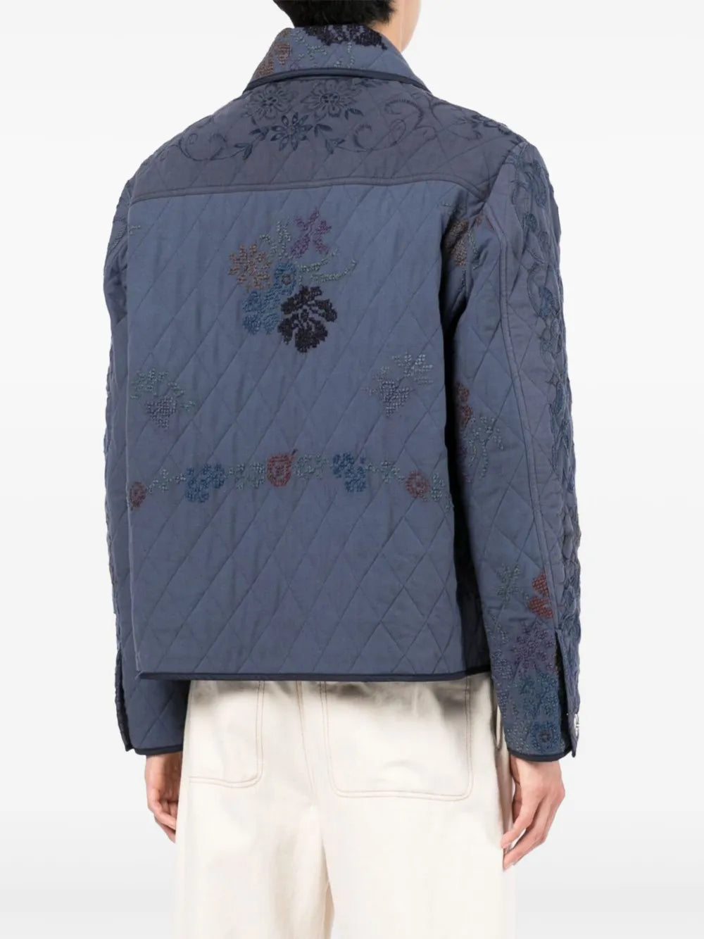 Botter  floral-embroidered jacket