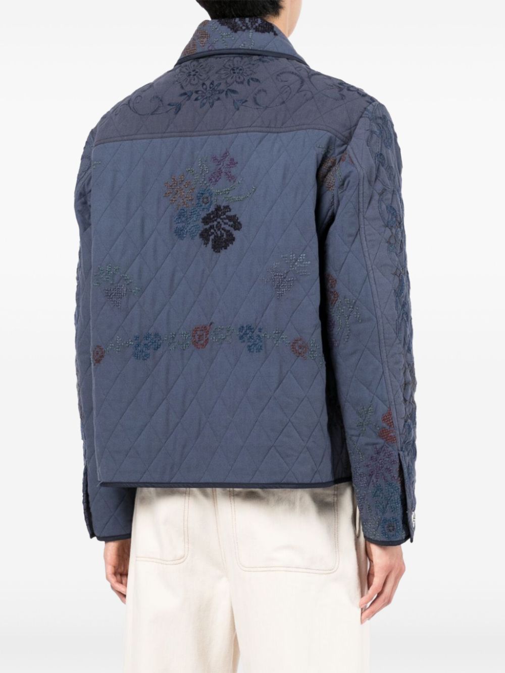 Botter  floral-embroidered jacket