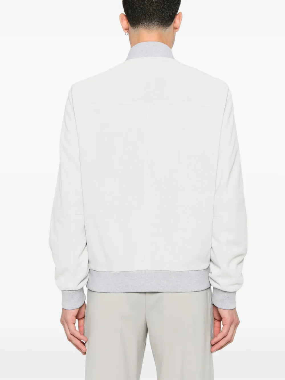 Brioni  perforated bomber jacket
