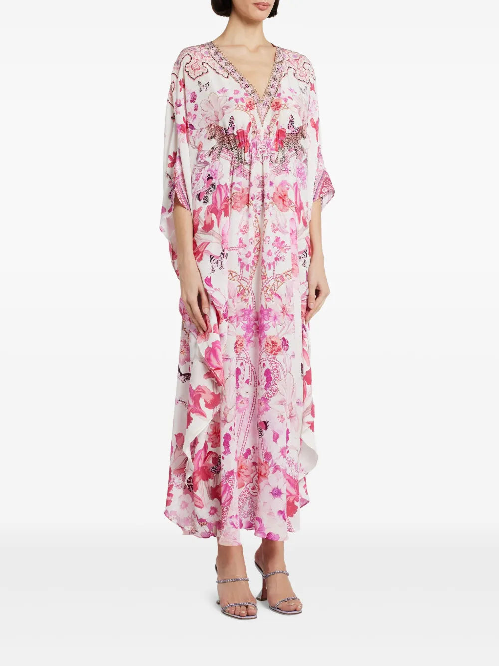 Camilla  The Botanical Novella Gathered Waist kaftan