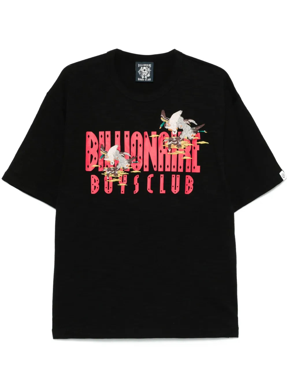 Billionaire Boys Club  duck-embroidered straight-logo T-shirt