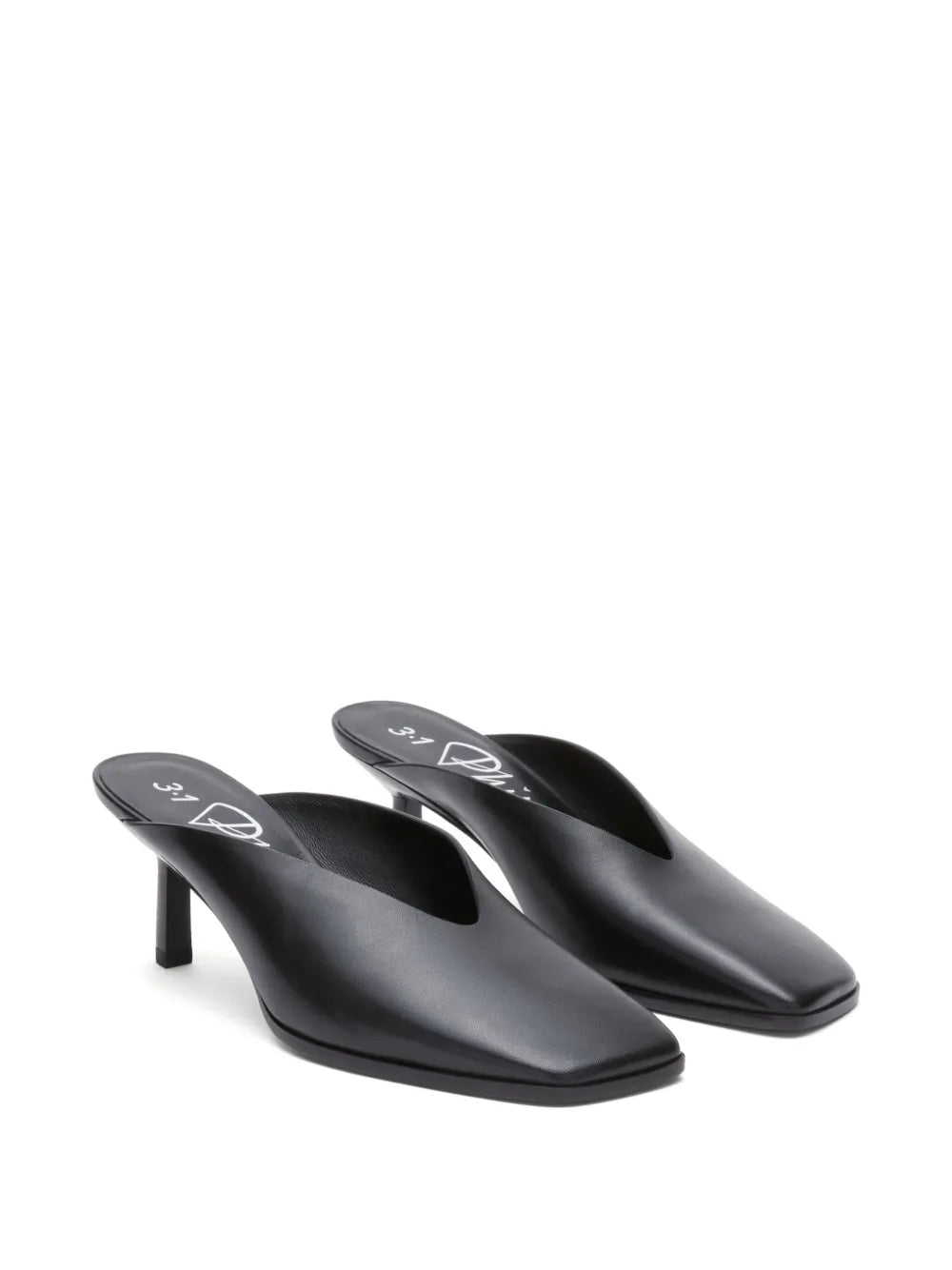 3.1 Phillip Lim  68mm square-toe mules