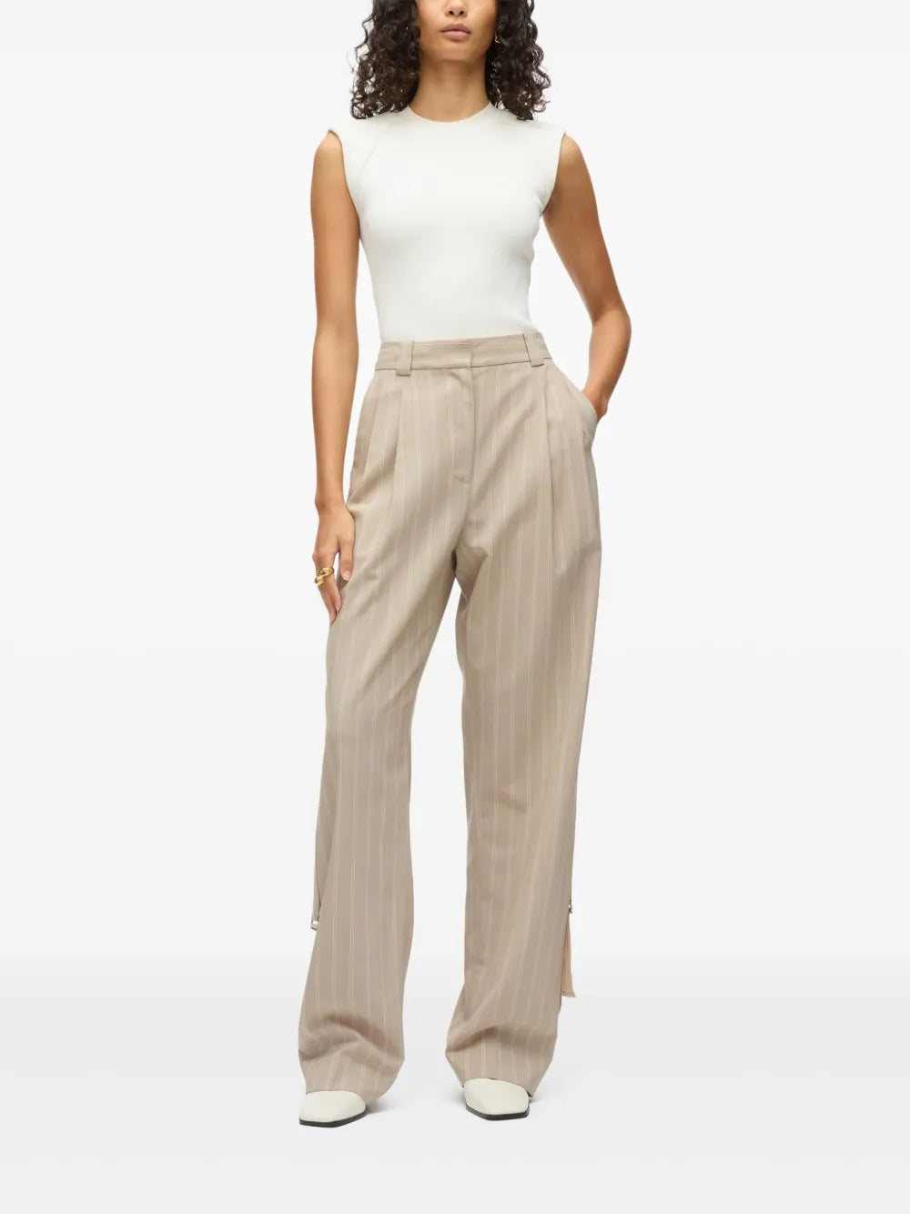 3.1 Phillip Lim  pinstripe-pattern trousers