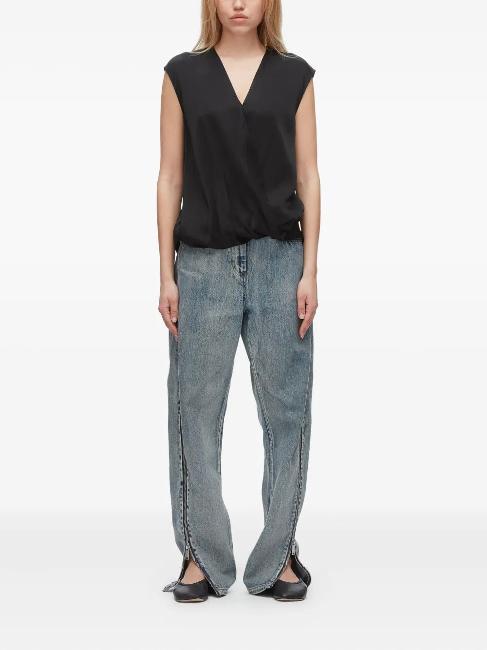 3.1 Phillip Lim  v-neck sleeveless top