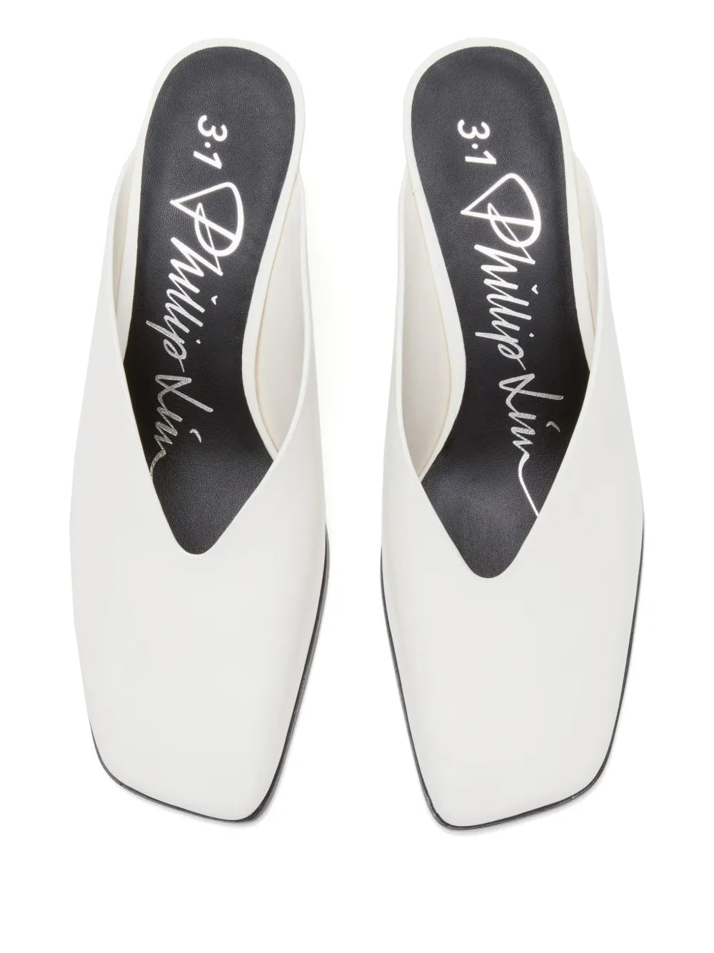 3.1 Phillip Lim  68mm square-toe mules