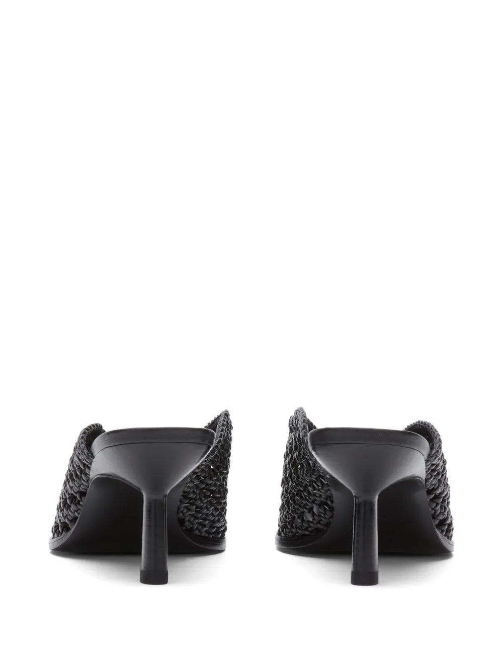 3.1 Phillip Lim  68mm macramé mules