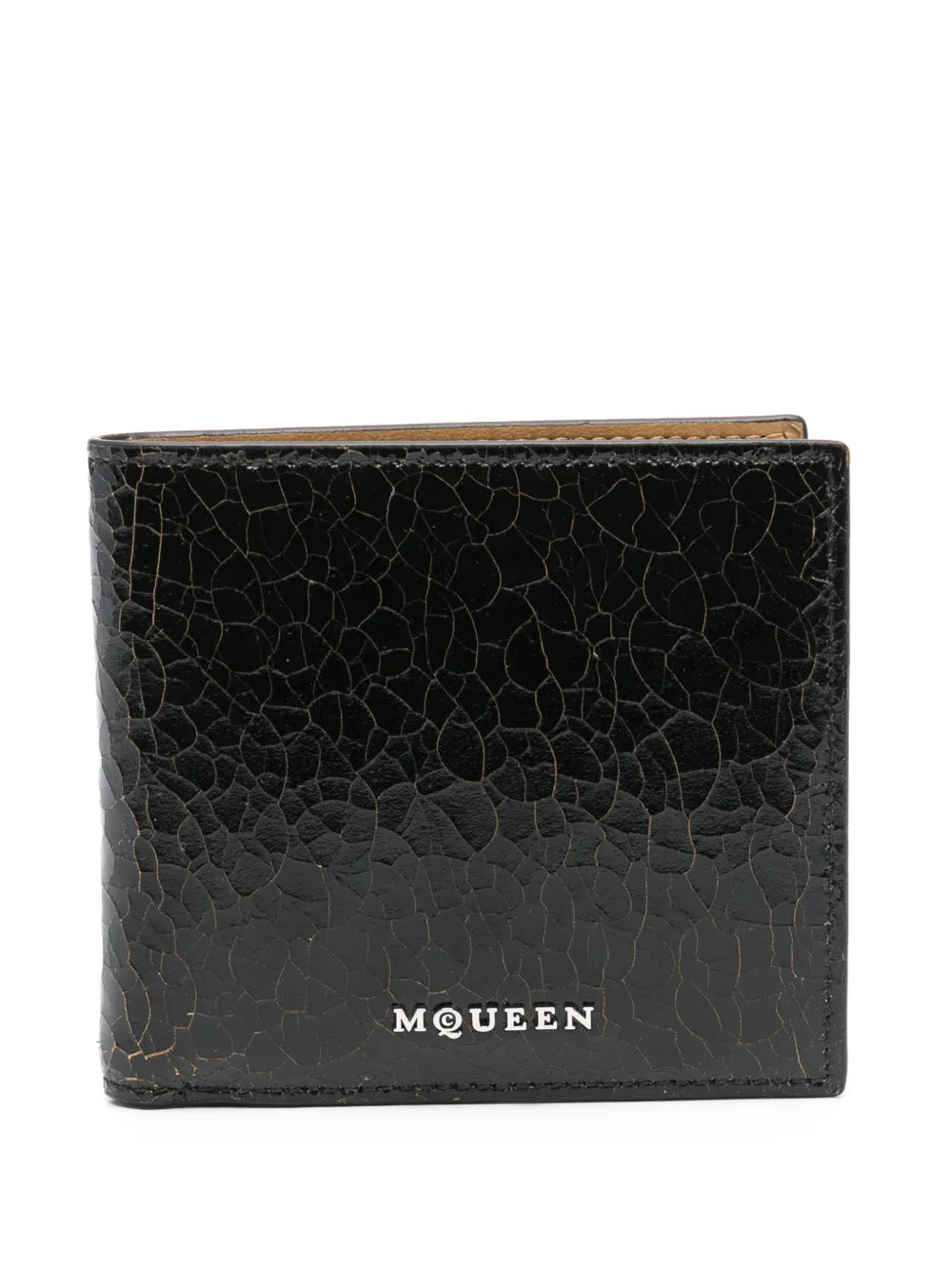 Alexander McQueen  logo-lettering card holder
