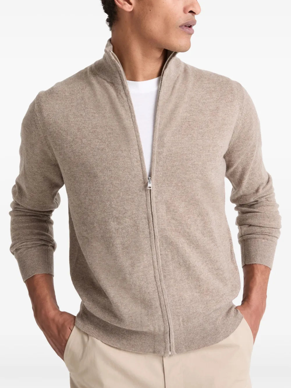 Yves Salomon zip-up cardigan - Image 3