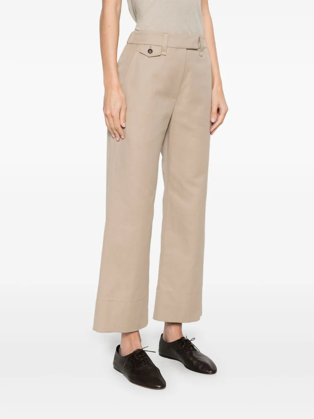 Brunello Cucinelli twill-weave trousers