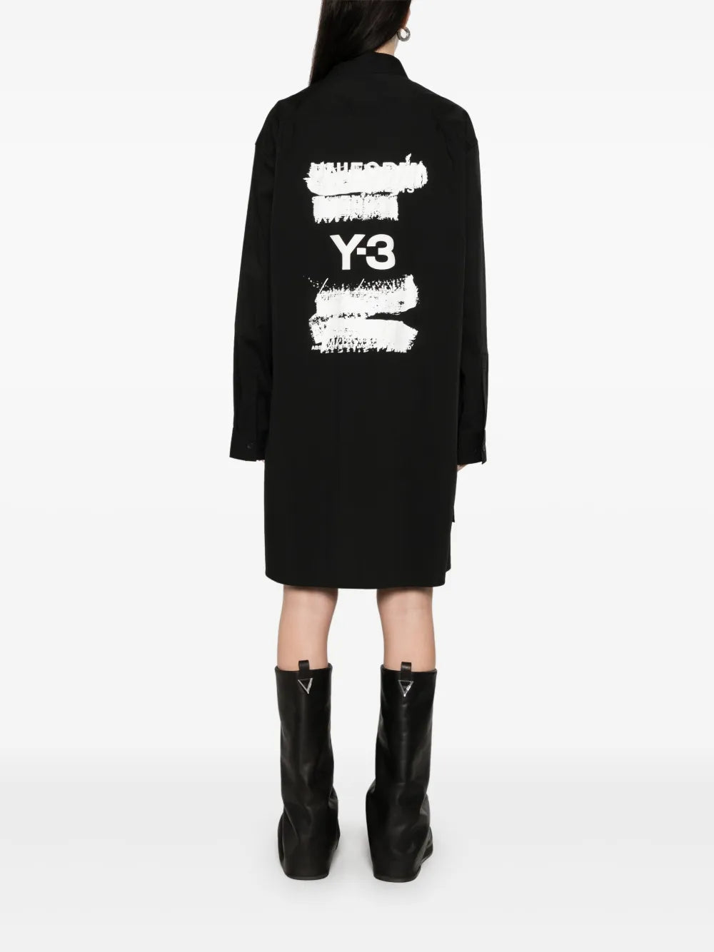 Y-3 graphic-print shirt