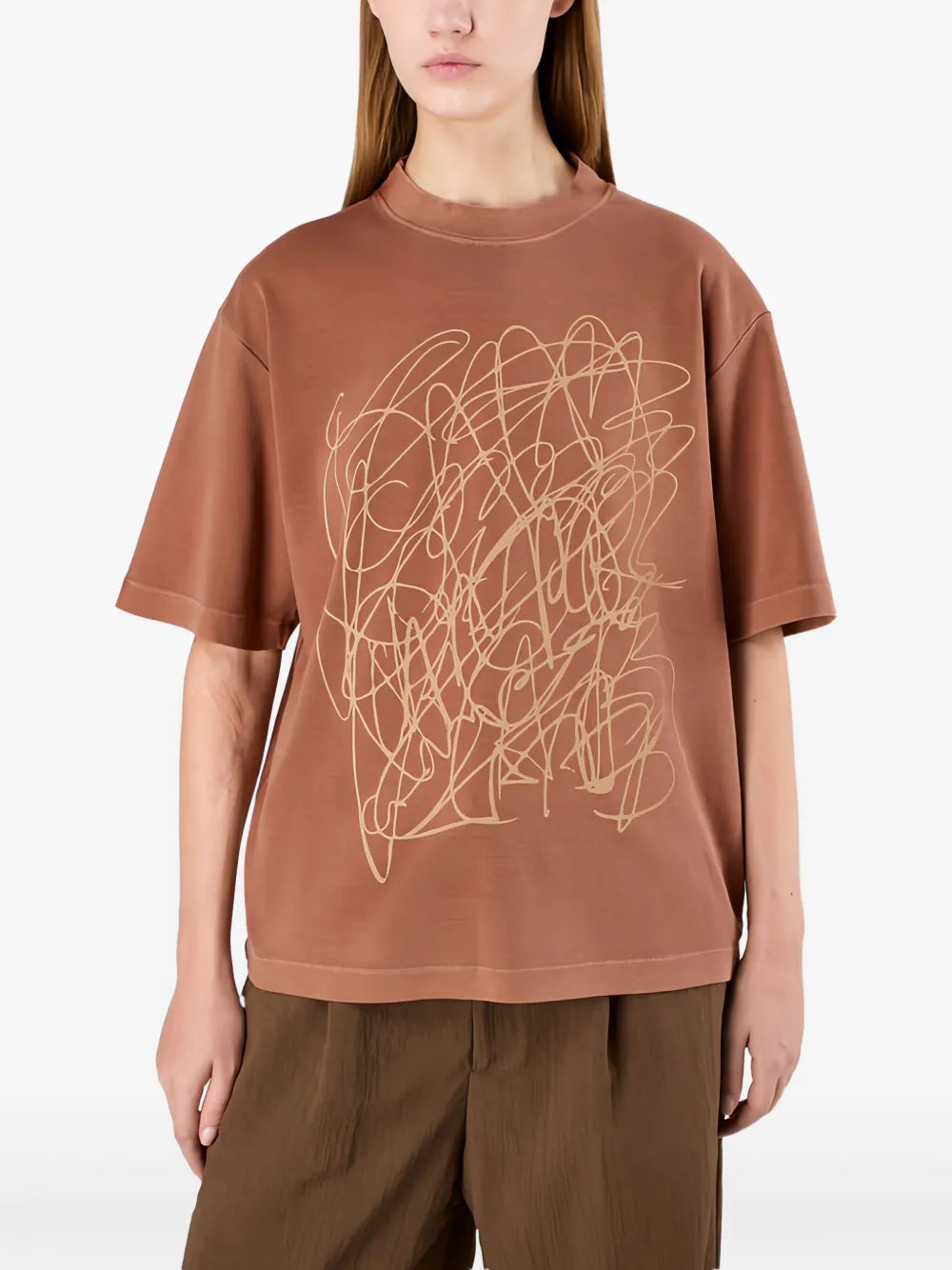 CamperLab cut-out detail T-shirt