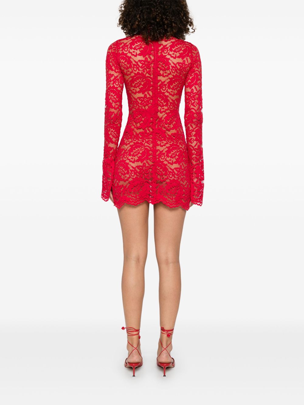 Atu Body Couture  x Rue Ra lace mini dress