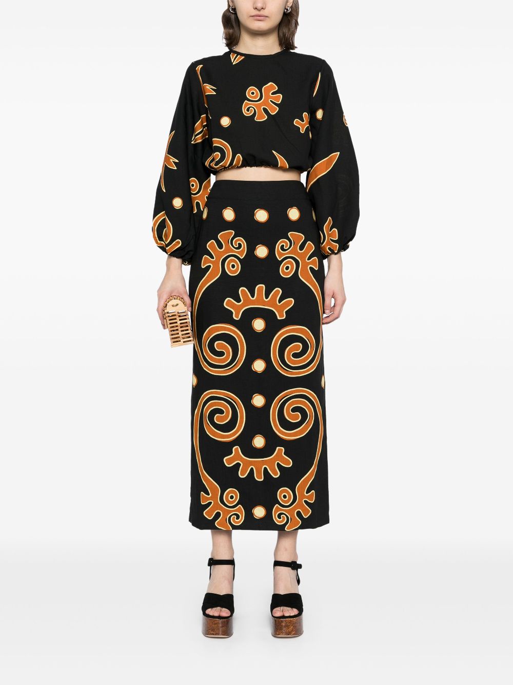 Cala de la Cruz  Belen skirt