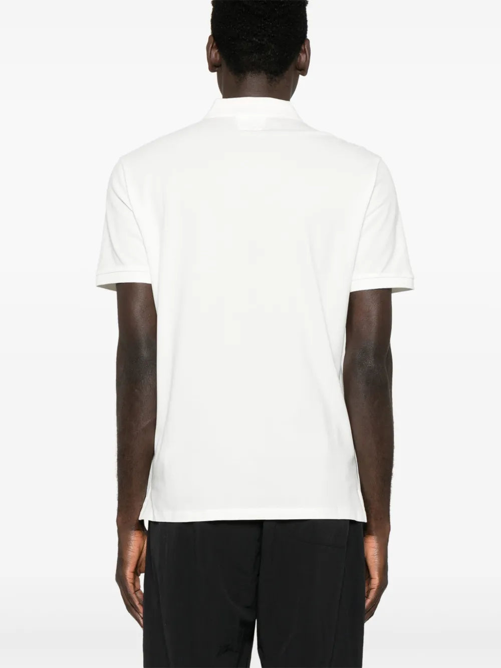 C.P. Company  logo-patch polo shirt
