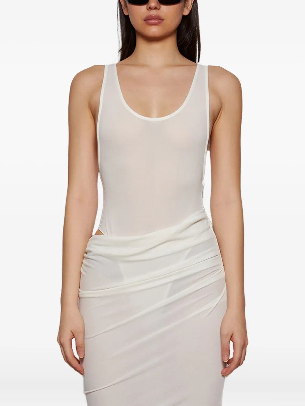 Alex Perry  ruched midi dress