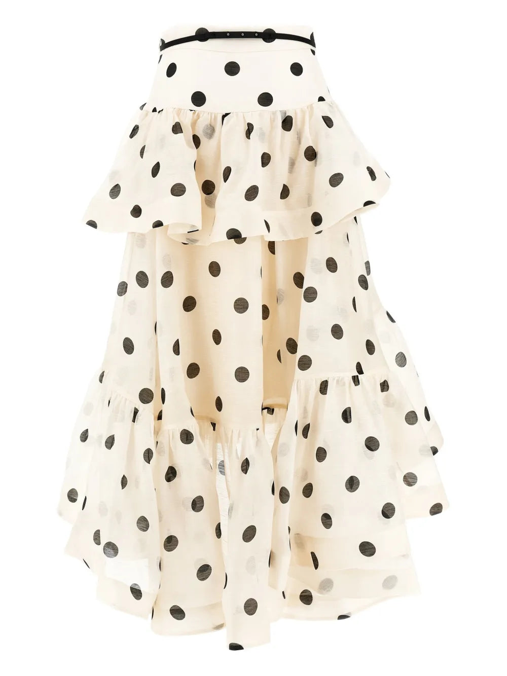 ZIMMERMANN Crush midi skirt