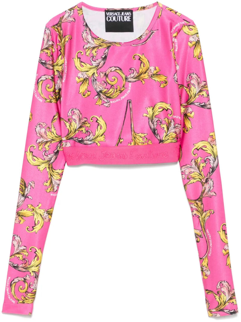 Versace Jeans Couture  Barocco-print T-shirt