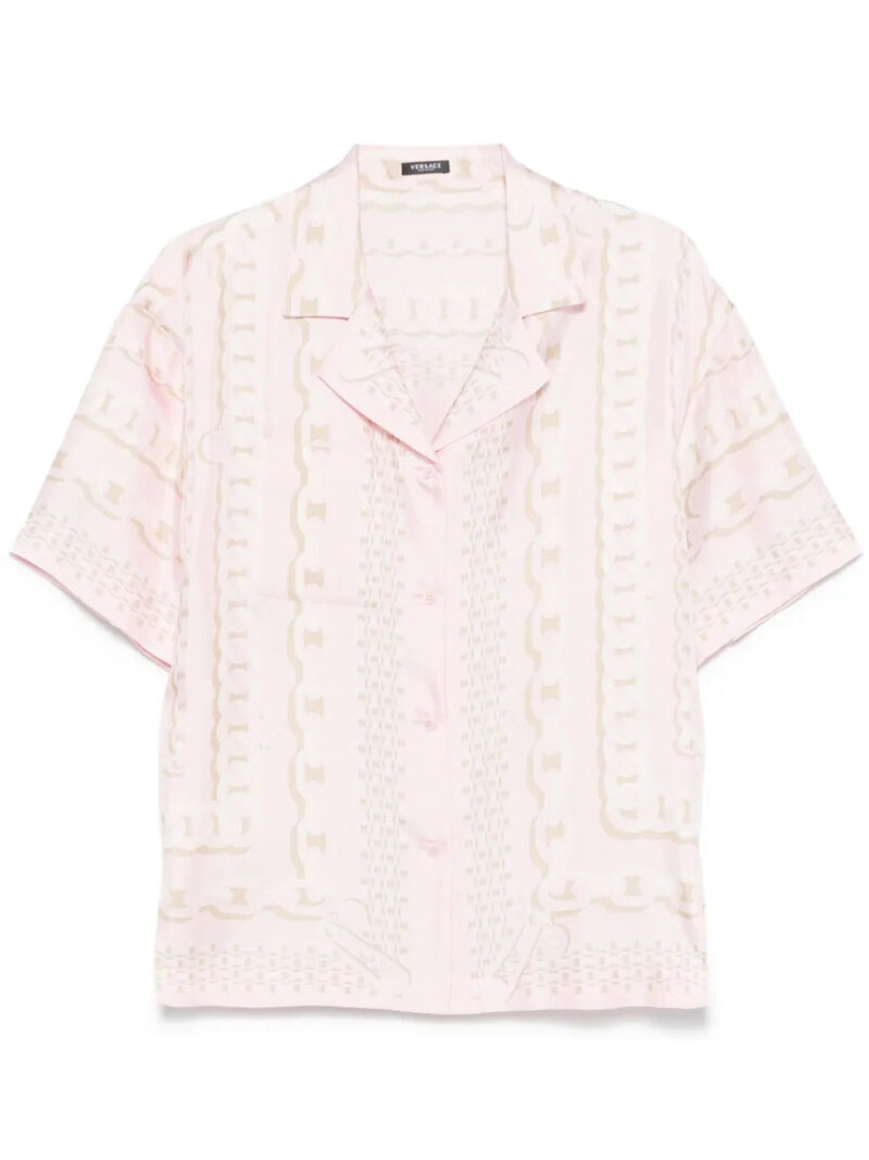 Versace  Versace Treasure-print shirt