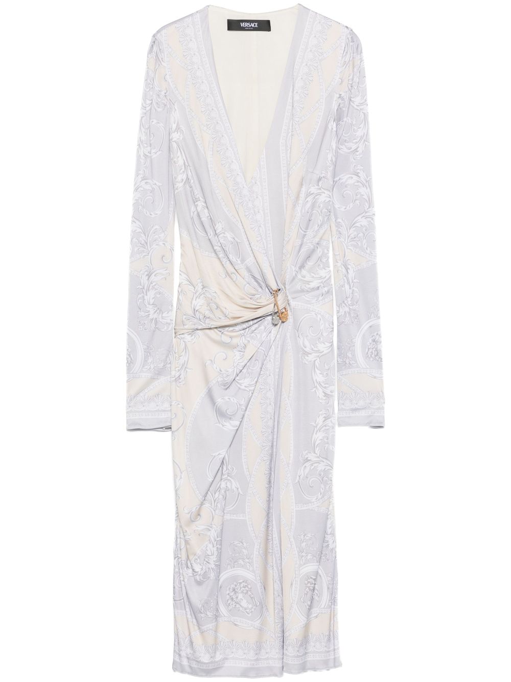 Versace  Coupe des Dieux-print midi dress