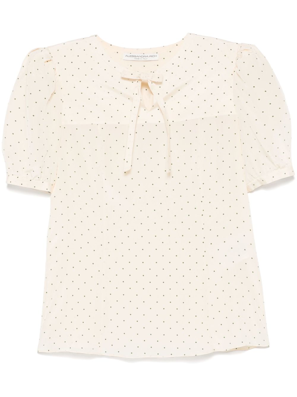 Alessandra Rich  polka-dot print blouse
