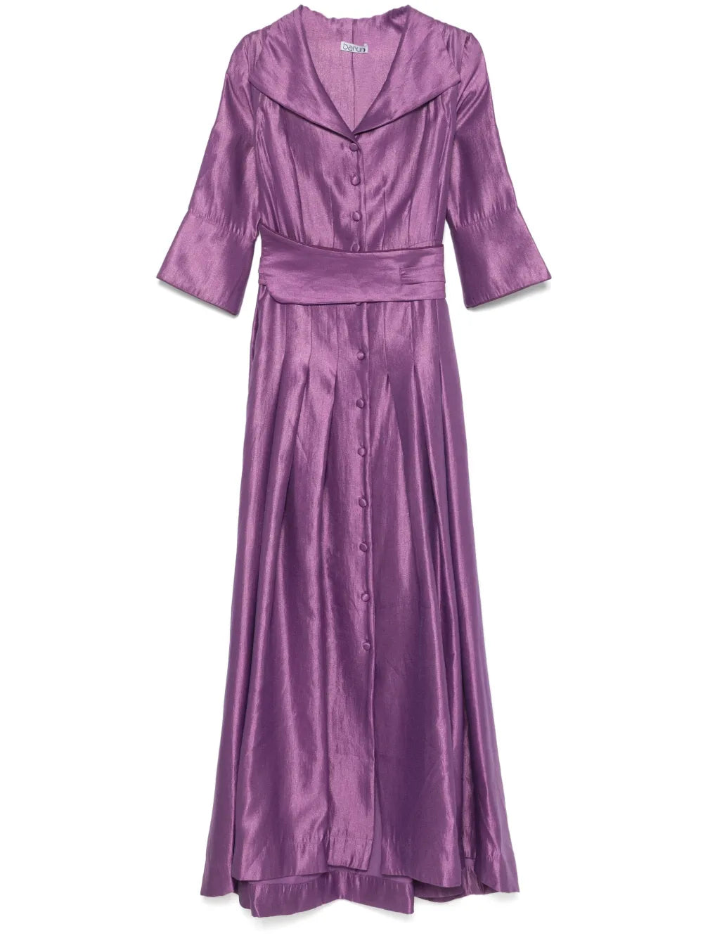 Baruni  metallic-effect maxi dress