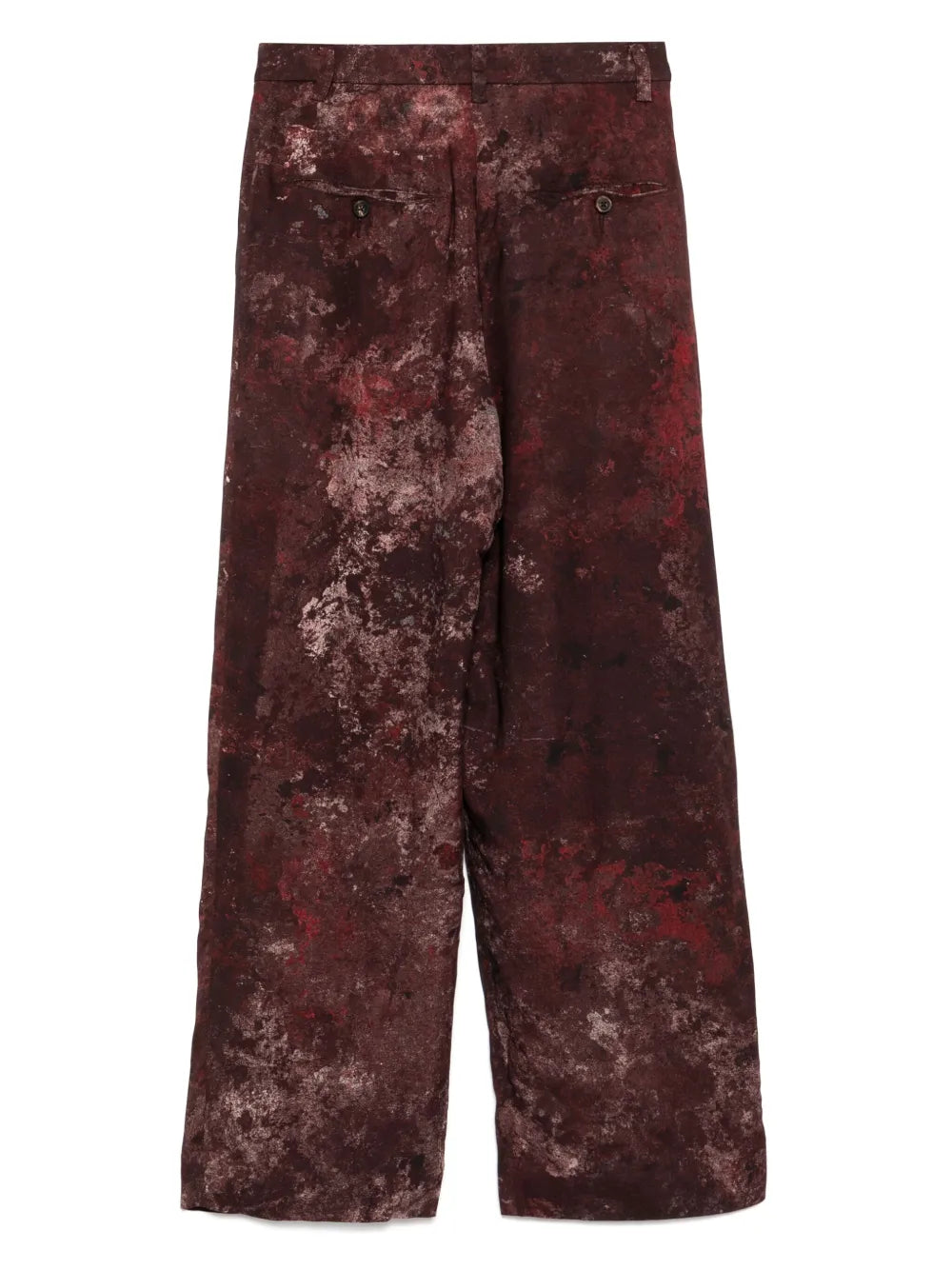 Ziggy Chen graphic-print trousers