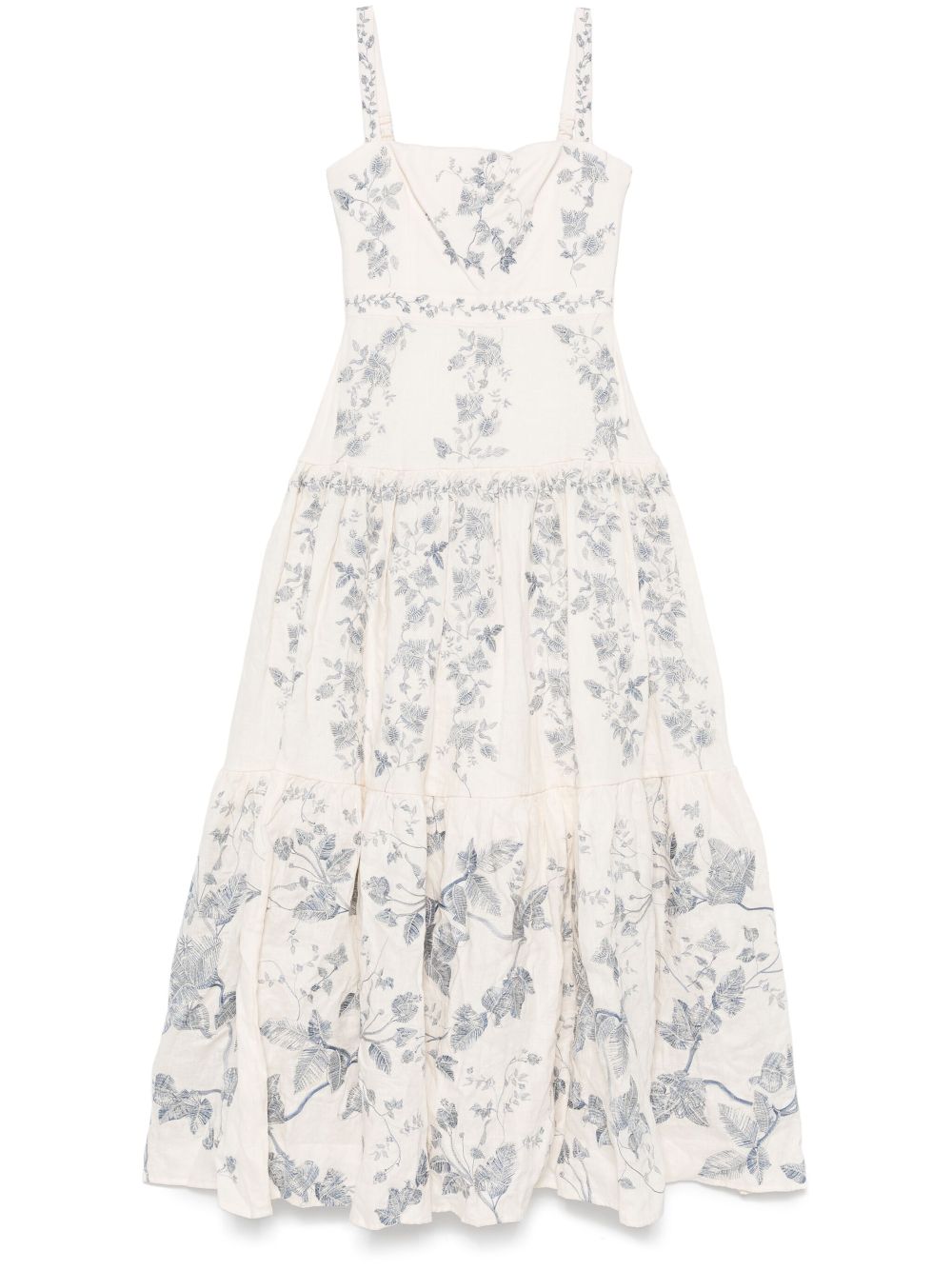 Agua By Agua Bendita  Lima Bougainvillea maxi dress