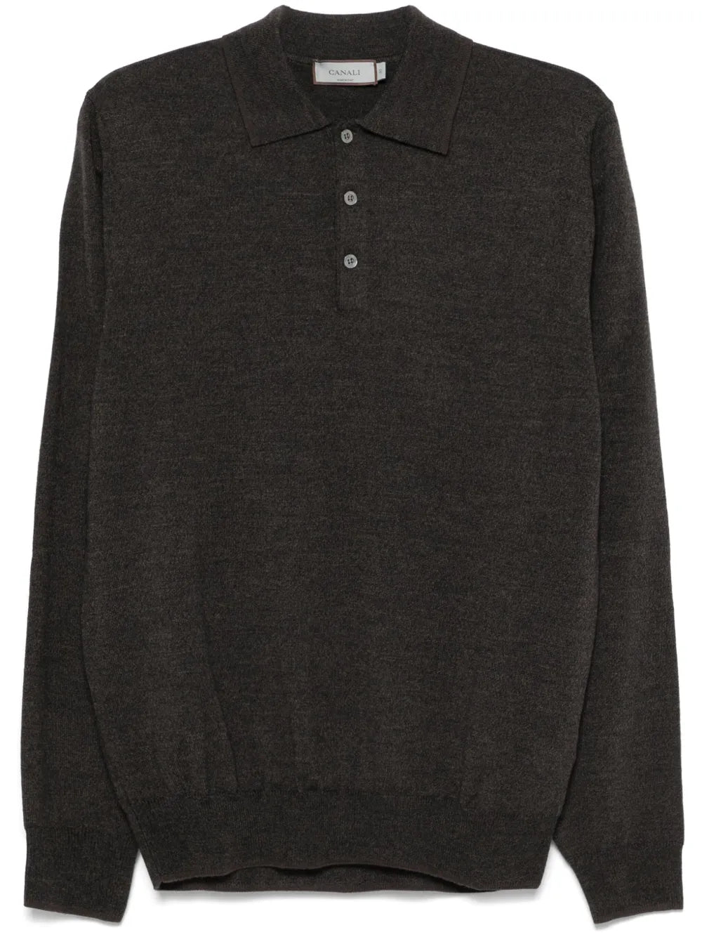 Canali wool polo shirt