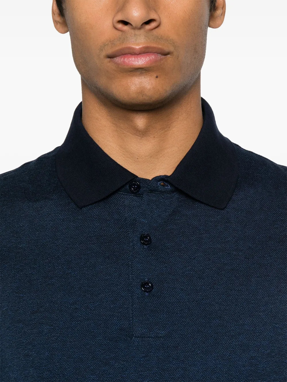 Canali  cotton polo shirt