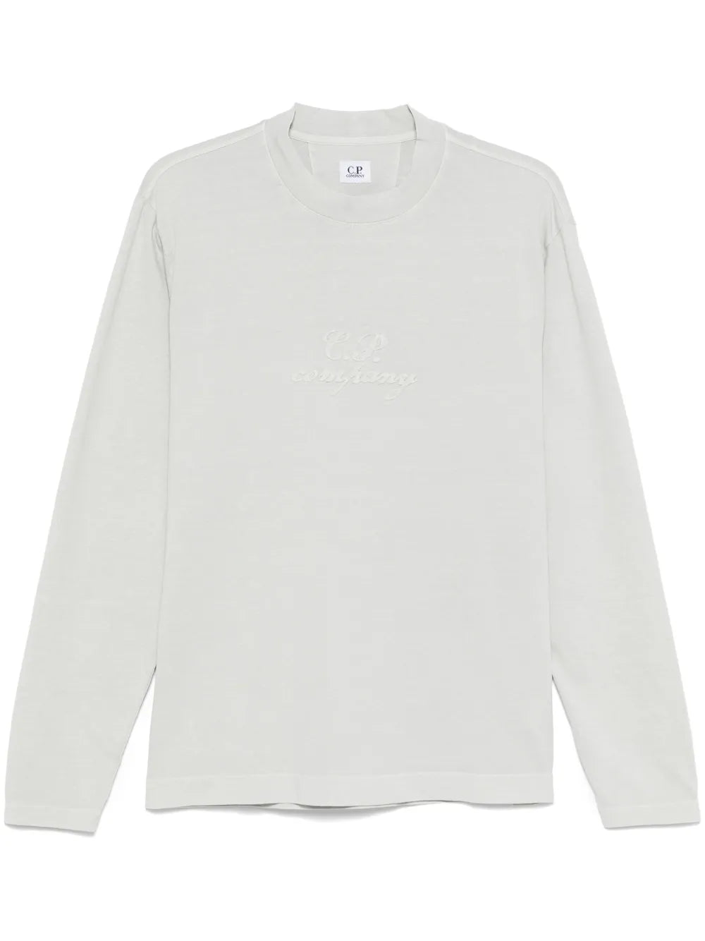 C.P. Company  logo-embroidered T-shirt