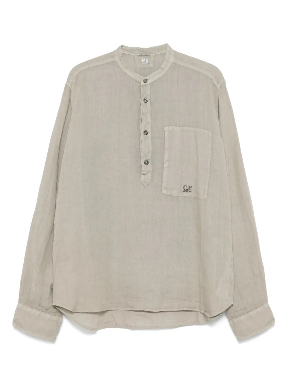 C.P. Company  linen long-sleeve shirt
