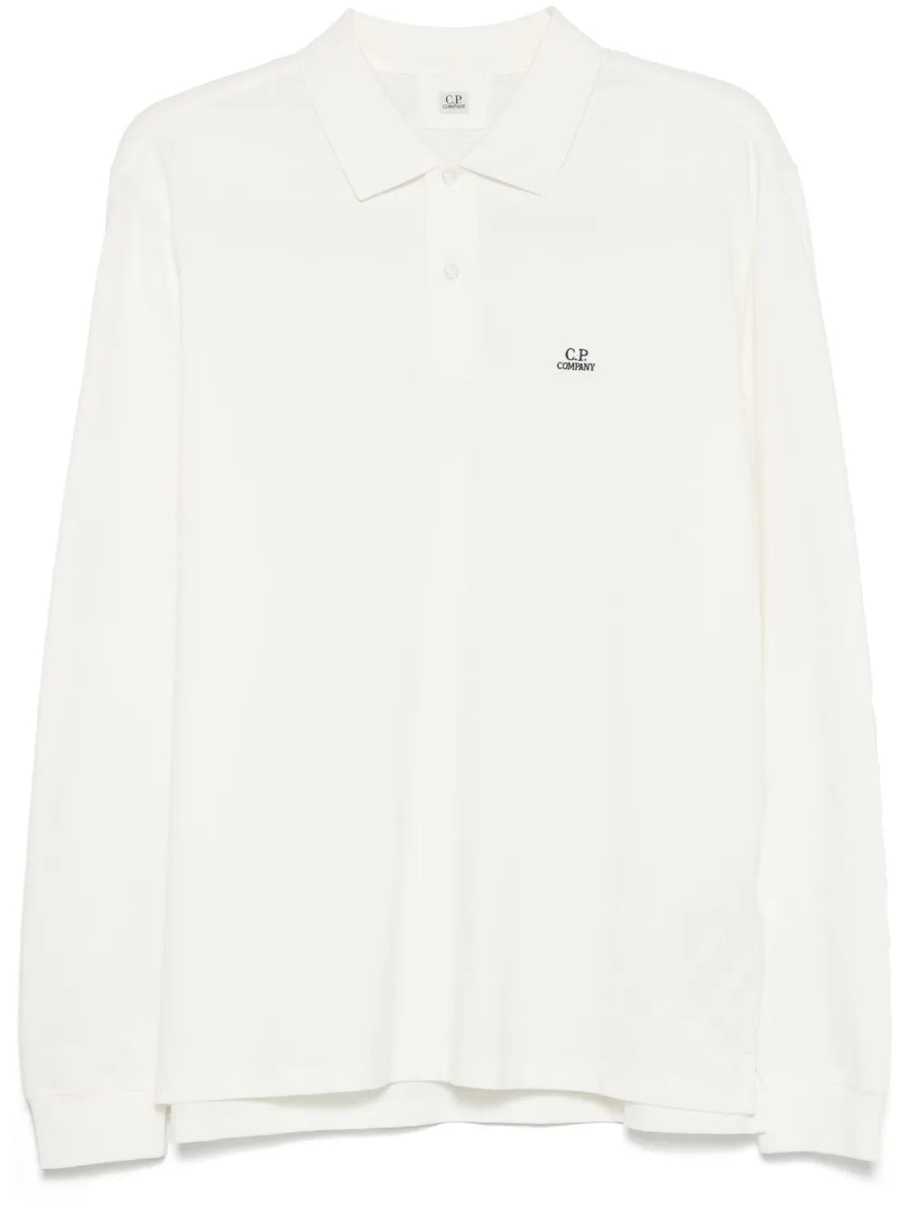 C.P. Company  logo-patch polo shirt