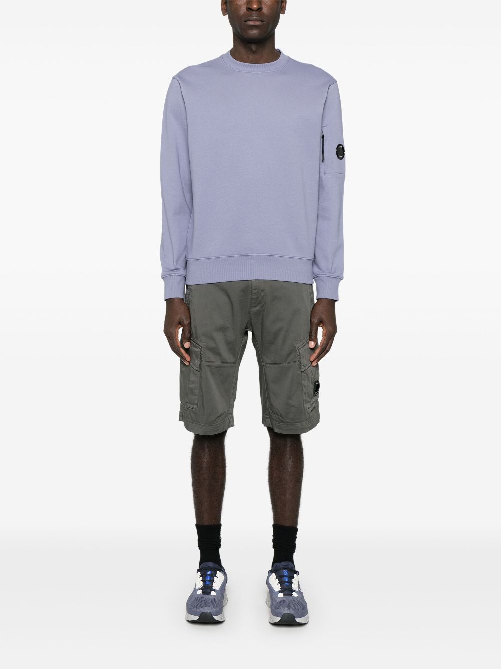 C.P. Company Lens-detail crew-neck sweatshirt