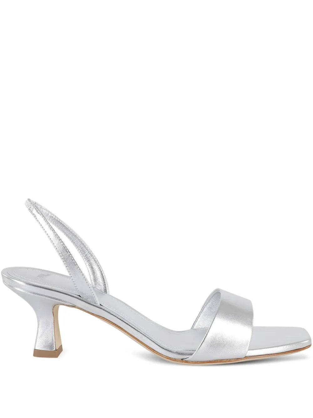 3juin  55mm metallic-finish sandals