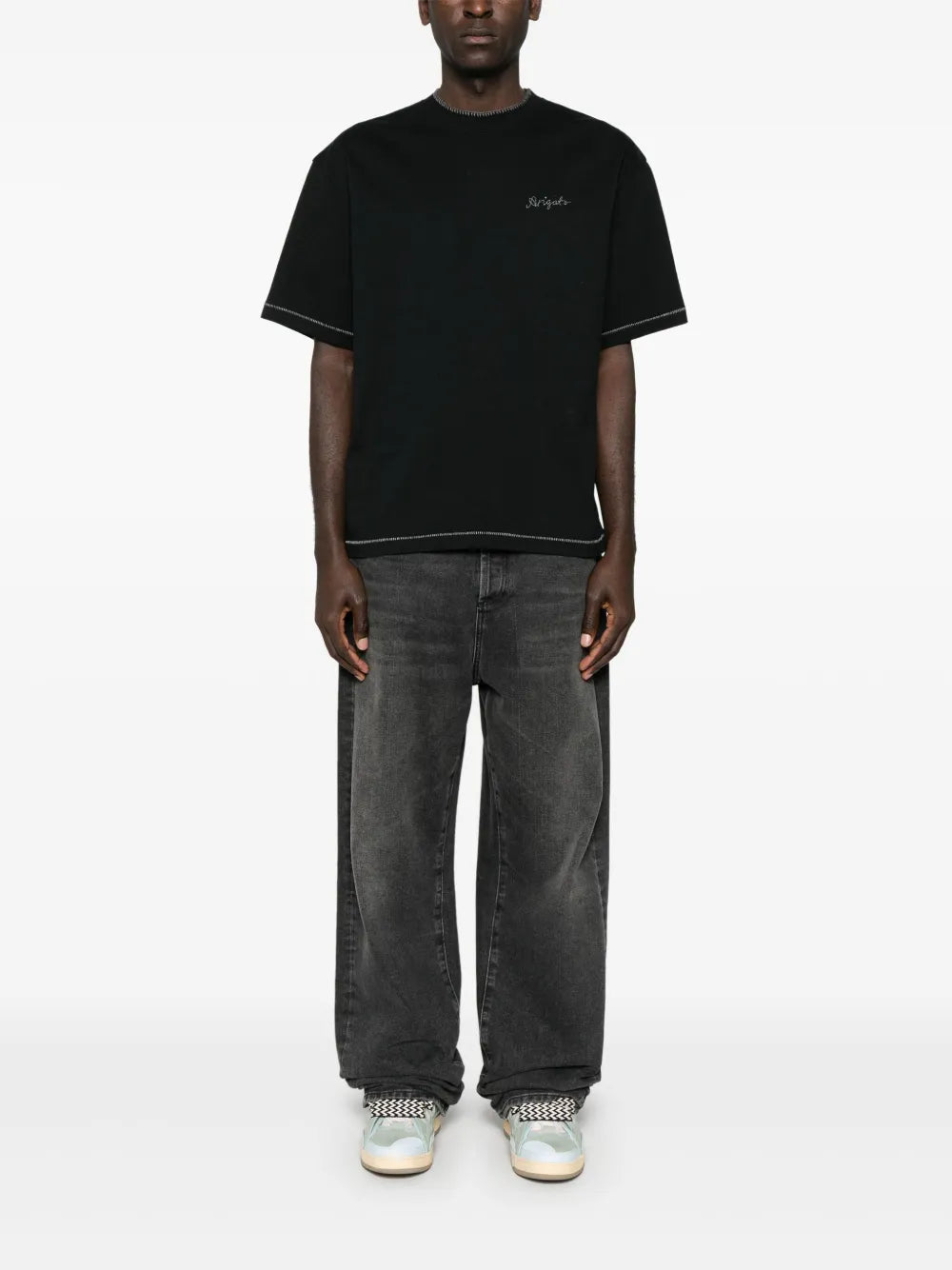 Axel Arigato decorative-stitching T-shirt