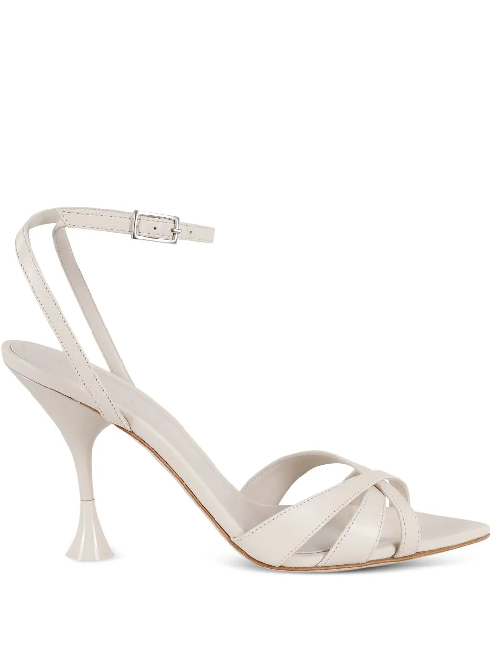 3juin  95mm leather sandals