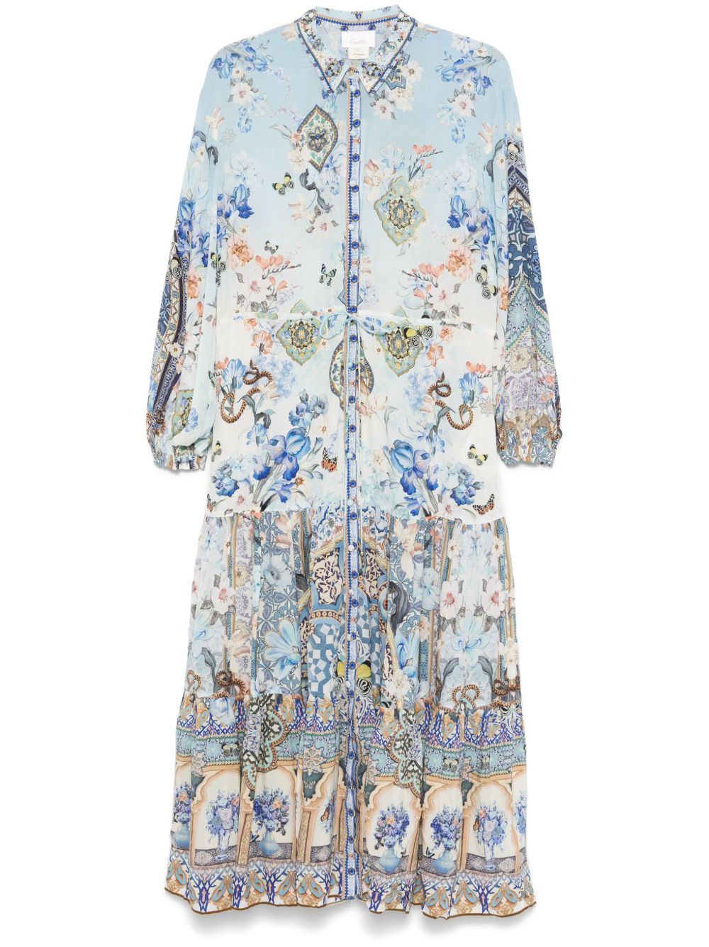 Camilla  Al Manial Palace Memoirs maxi dress