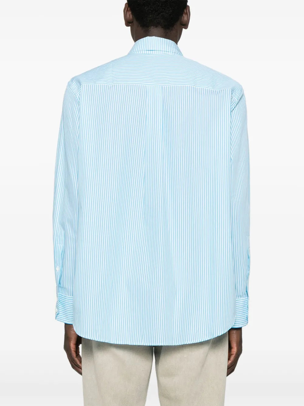 BLUEMARBLE  striped poplin shirt