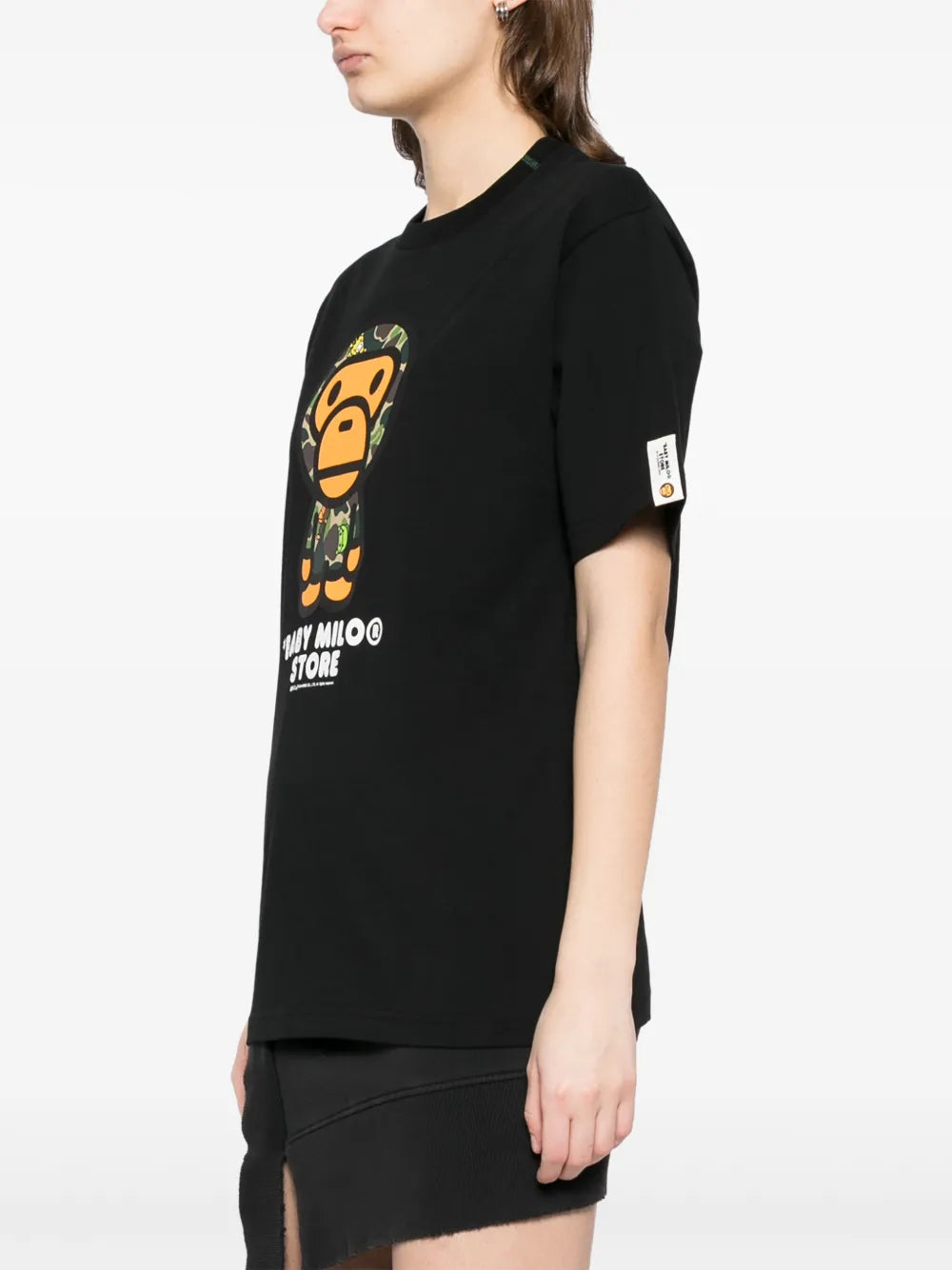 *BABY MILO® STORE BY *A BATHING APE®  logo print T-shirt