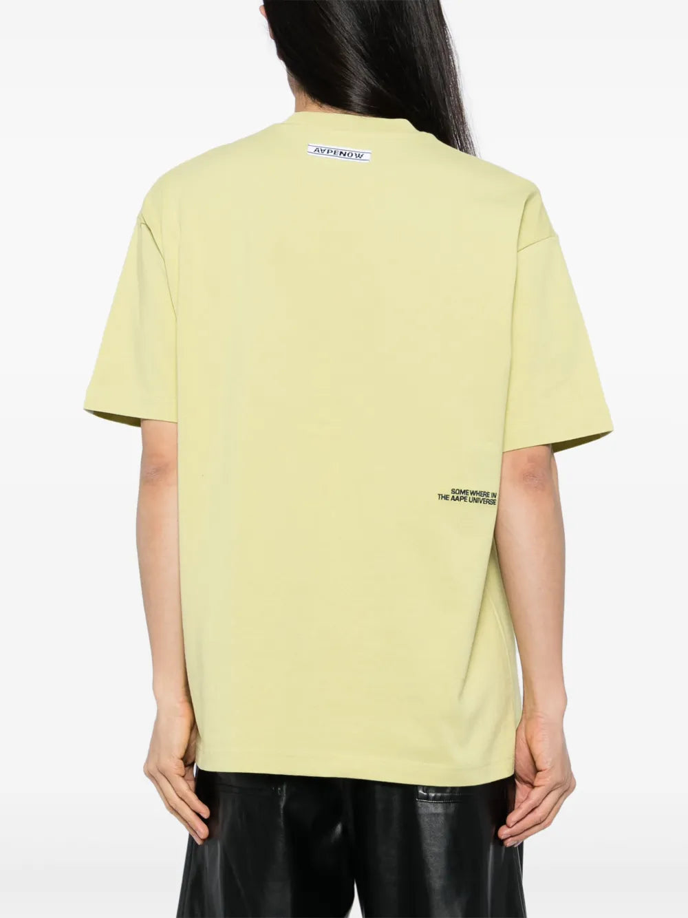 AAPE BY *A BATHING APE®  logo-patch T-shirt