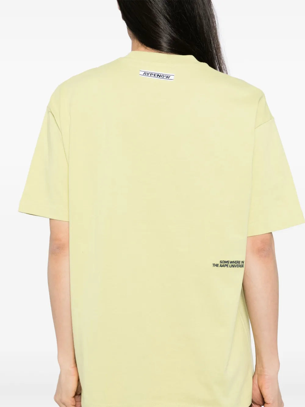 AAPE BY *A BATHING APE®  logo-patch T-shirt